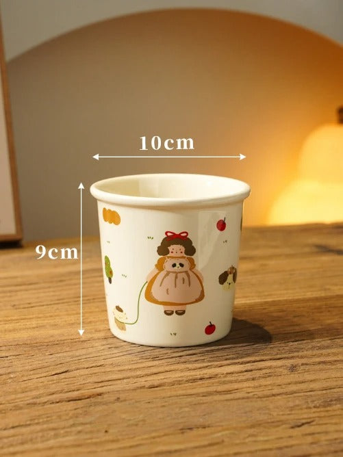 Coffee mug ceramic mugs ceramic mug ceramic travel mug ceramic travel coffee mug cute print cute animal print large ceramic coffee mug