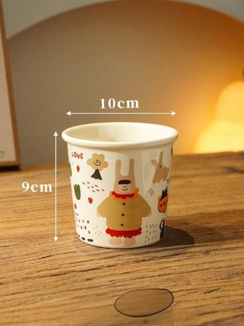 Coffee mug ceramic mugs ceramic mug ceramic travel mug ceramic travel coffee mug cute print cute animal print large ceramic coffee mug