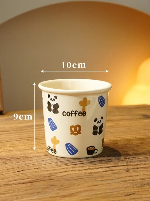 Coffee mug ceramic mugs ceramic mug ceramic travel mug ceramic travel coffee mug cute print cute animal print large ceramic coffee mug 