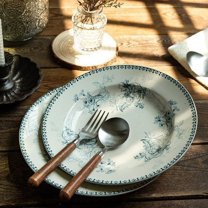 Willow Garden Vintage Ceramic Plate