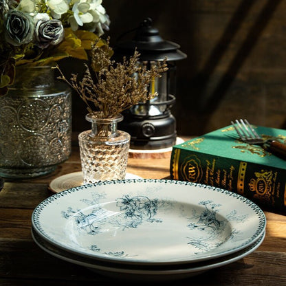Willow Garden Vintage Ceramic Plate