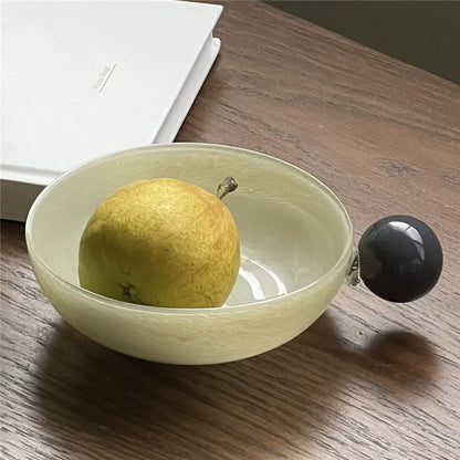 Vintage Style Mini Glass Bowl - Green