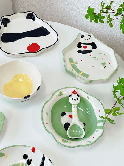 Panda Ceramic Salad Bowl 470ML