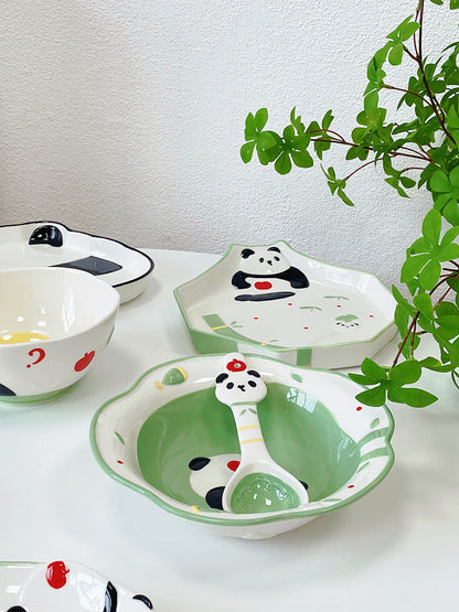 Panda Ceramic Salad Bowl 470ML
