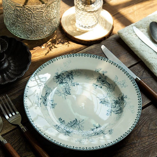 Willow Garden Vintage Ceramic Plate